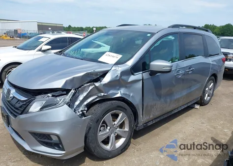 2019 Honda Odyssey Ex-L from USA, damaged, VIN 5FNRL6H7XKB131024
